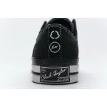 Pkgod Fragment x Moncler Converse CTAS LIFT OX Black White