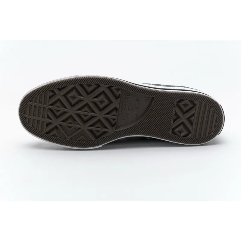 Pkgod Fragment x Moncler Converse CTAS LIFT OX Black White