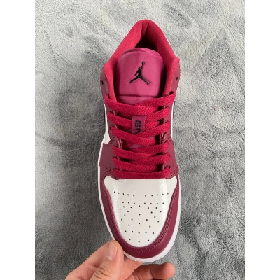    Pkgod Jordan 1 Nike Dunk Low Noble Red 02