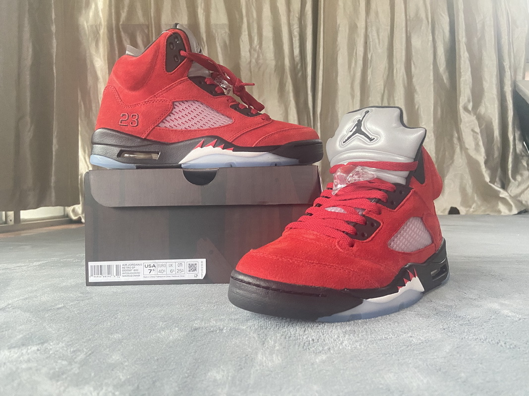    Pkgod Jordan 5 Retro Raging Bull Red (2021)