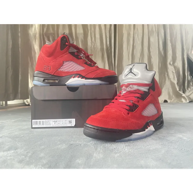 Pkgod Jordan 5 Retro Raging Bull Red (2021)