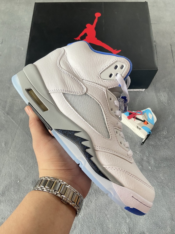 Pkgod Jordan 5 Retro White Stealth (2021)