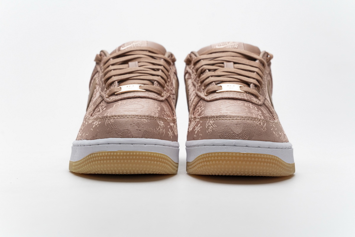 Pkgod Nike Air Force 1 Low Clot Rose Gold Silk