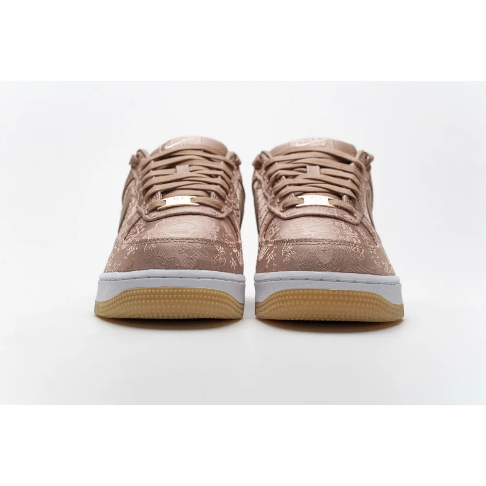 Pkgod Nike Air Force 1 Low Clot Rose Gold Silk