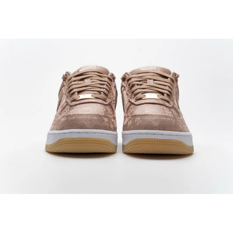 Pkgod Nike Air Force 1 Low Clot Rose Gold Silk