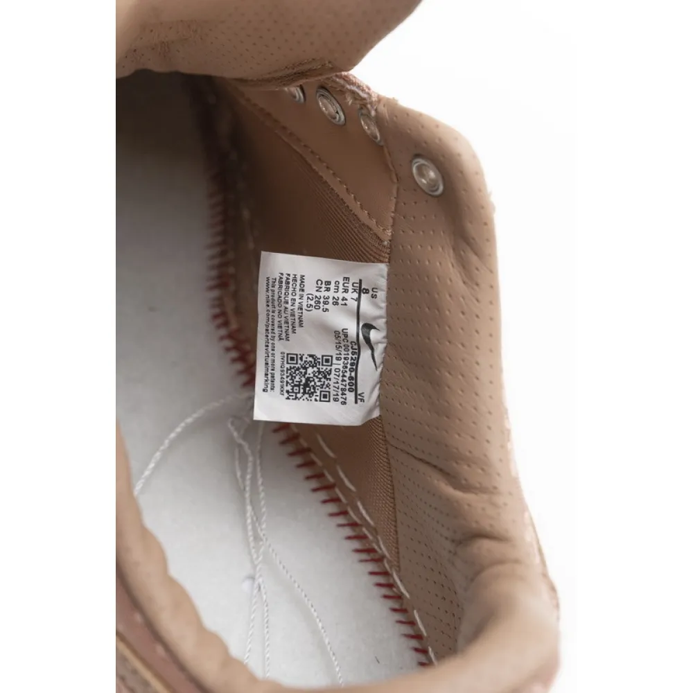 Pkgod Nike Air Force 1 Low Clot Rose Gold Silk