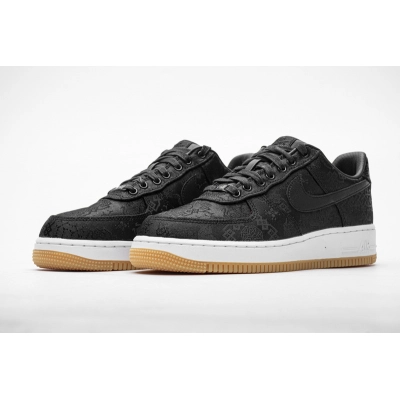 Pkgod Nike Air Force 1 Low Fragment Clot black 02