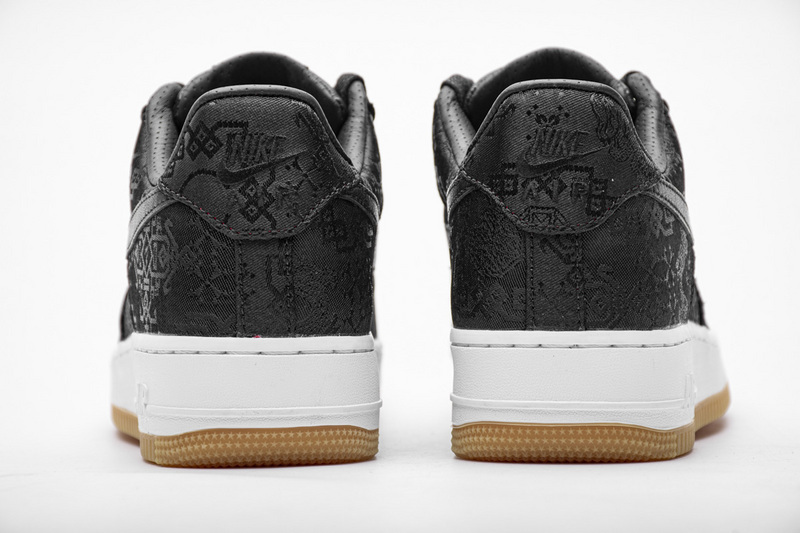 Pkgod Nike Air Force 1 Low Fragment Clot black