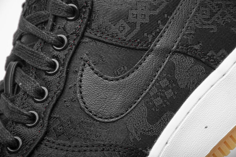 Pkgod Nike Air Force 1 Low Fragment Clot black