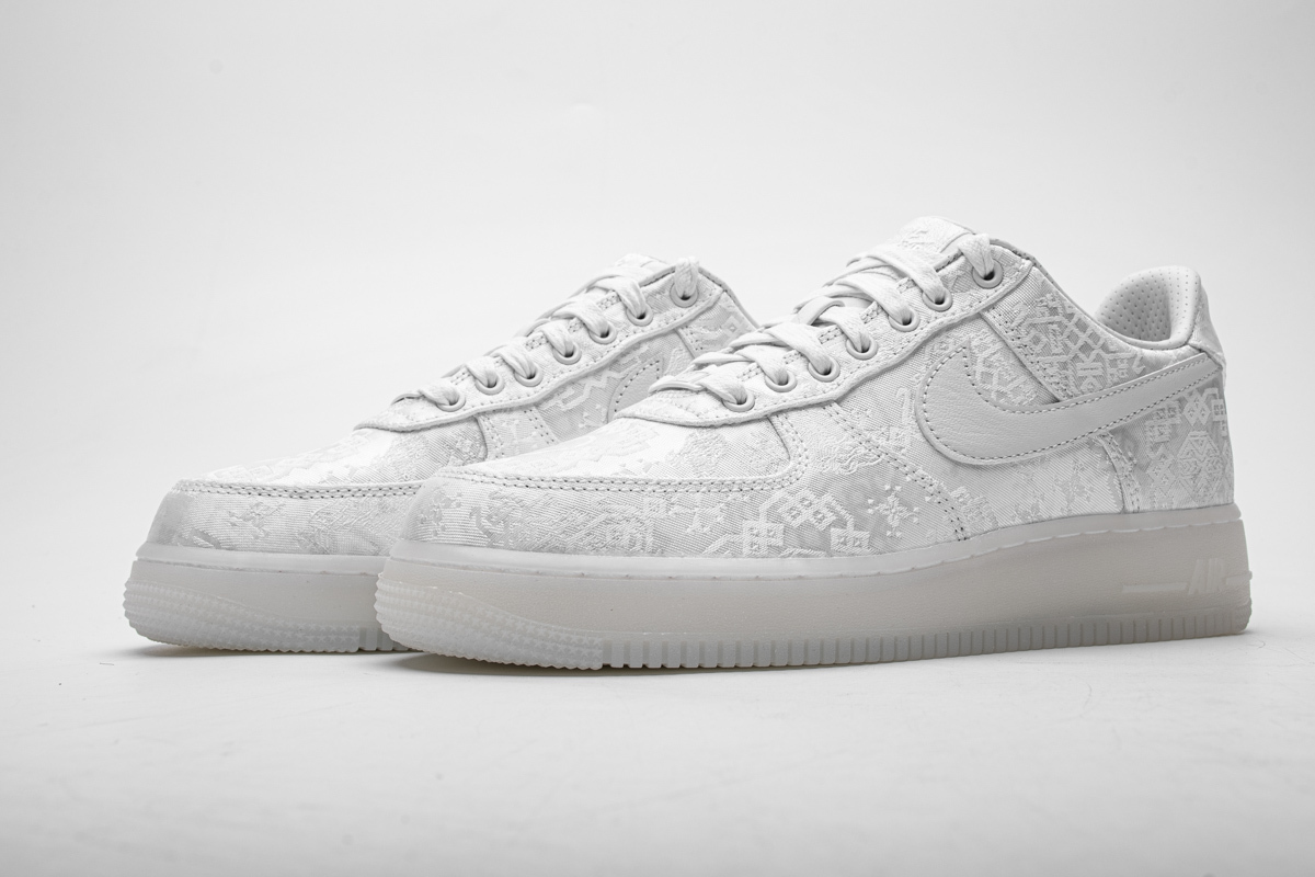 Pkgod Nike Air Force 1 Low Fragment Clot white