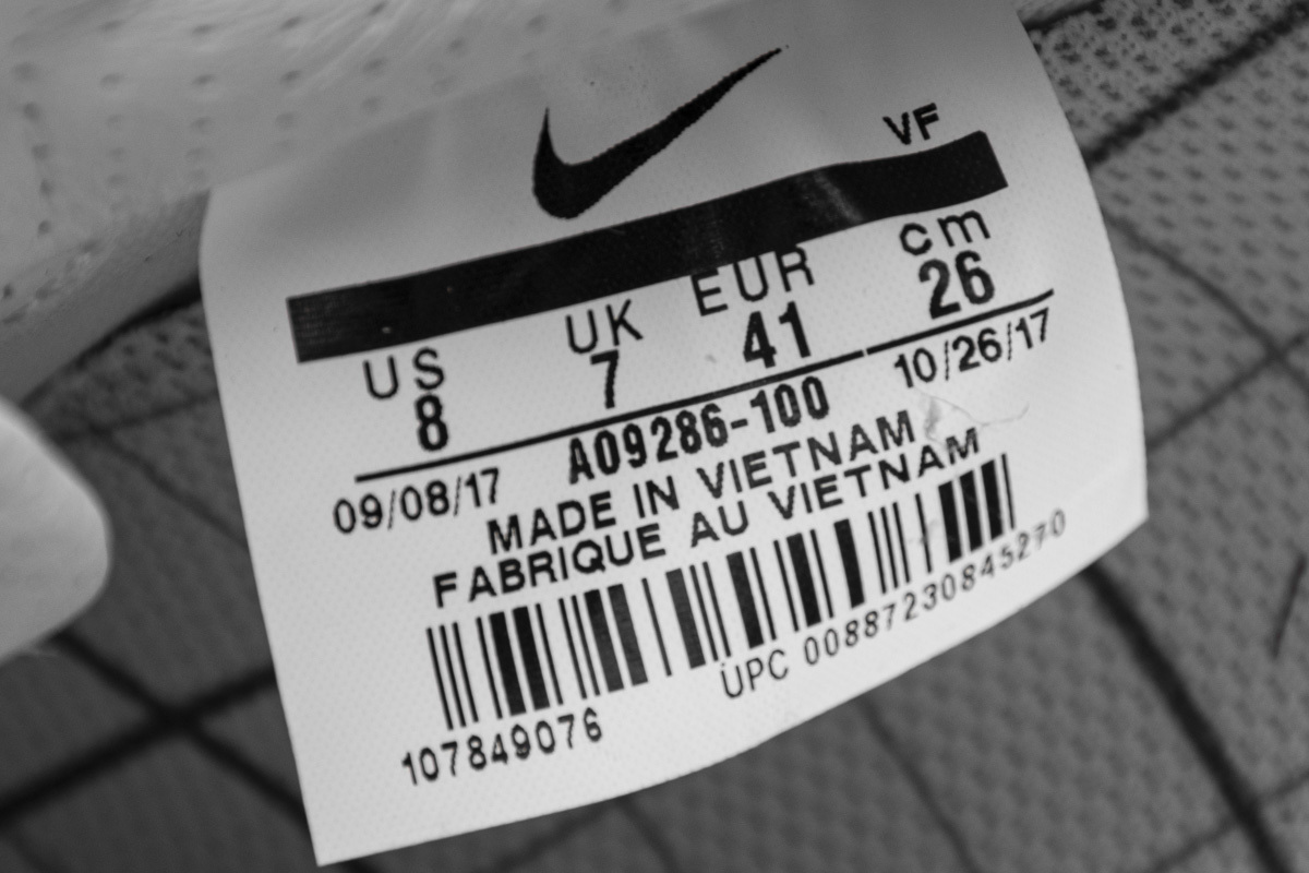 Pkgod Nike Air Force 1 Low Fragment Clot white
