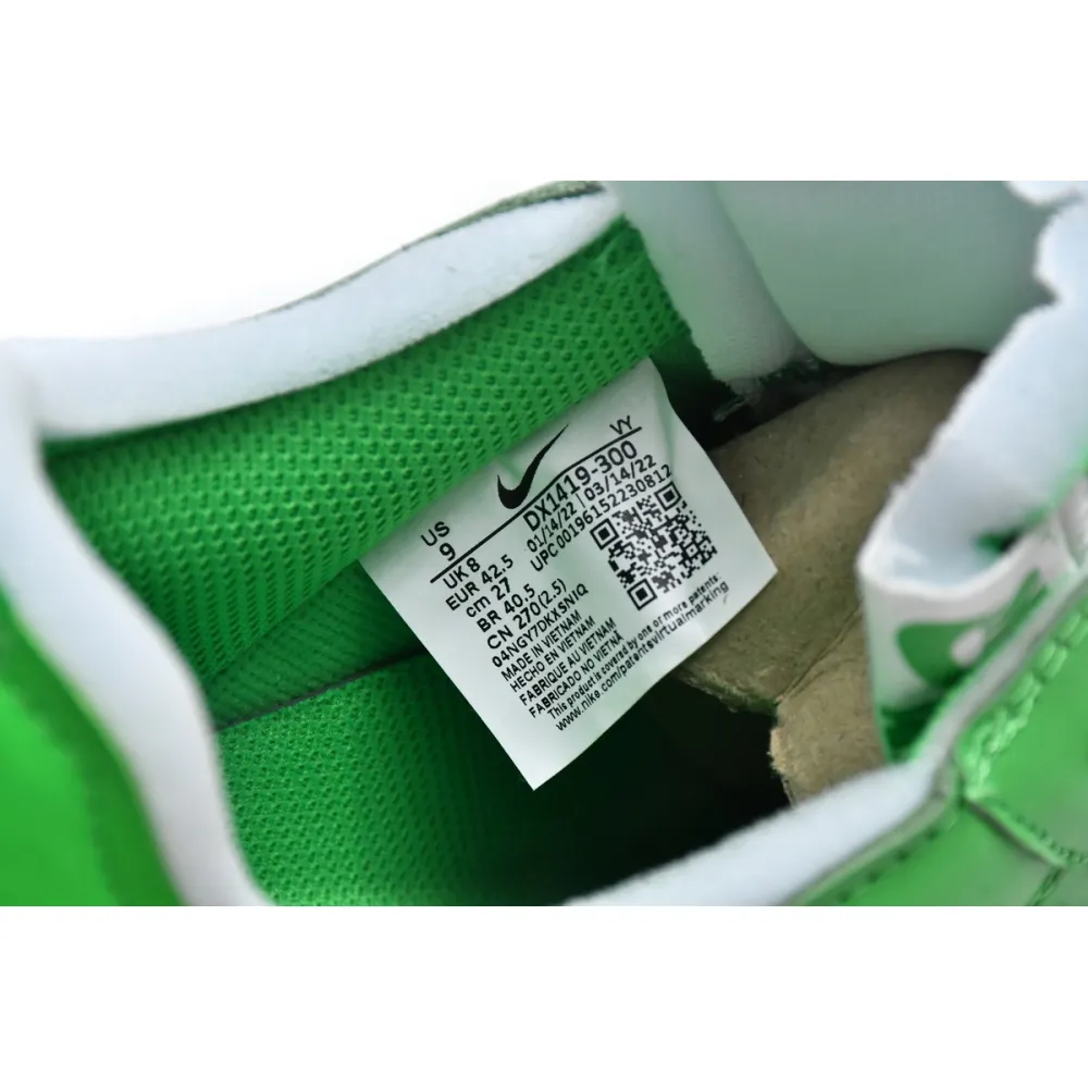 Pkgod Nike Air Force 1 Low Off-White Light Green Spark