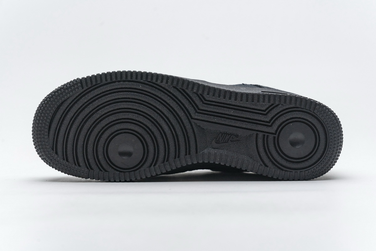    Pkgod Nike Air Force 1 Low Stussy Black