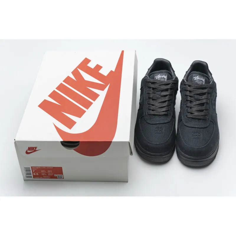 Pkgod Nike Air Force 1 Low Stussy Black