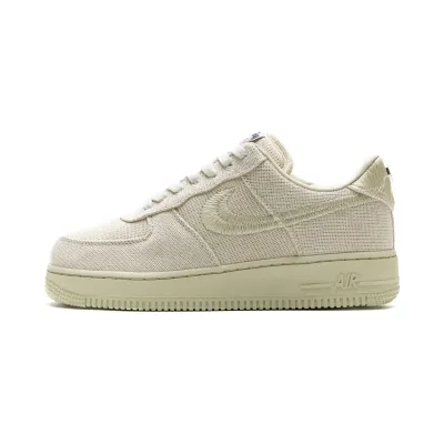 PK God Nike Air Force 1 Low Stussy Fossil