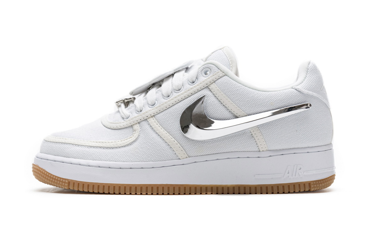 Pkgod Nike Air Force 1 Low Travis Scott white