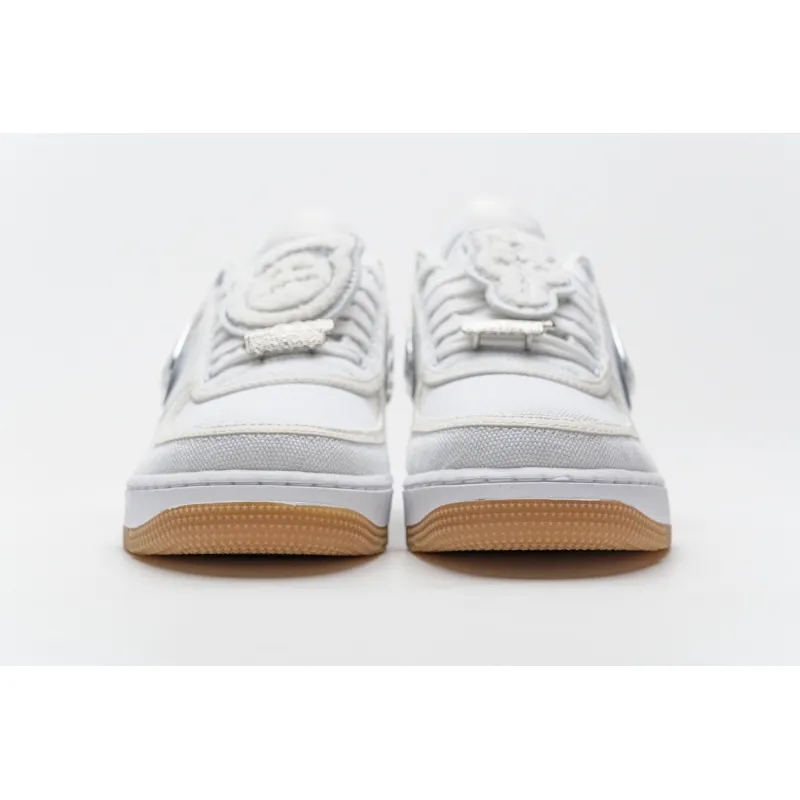 Pkgod Nike Air Force 1 Low Travis Scott white