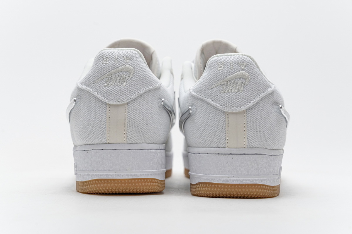 Pkgod Nike Air Force 1 Low Travis Scott white