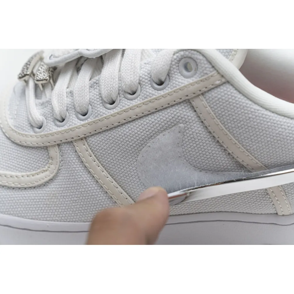 Pkgod Nike Air Force 1 Low Travis Scott white