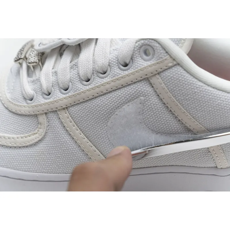 Pkgod Nike Air Force 1 Low Travis Scott white