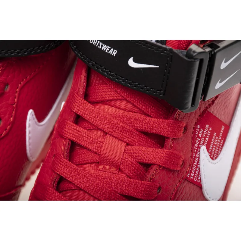 Pkgod Nike Air Force 1 Mid Utility University Red