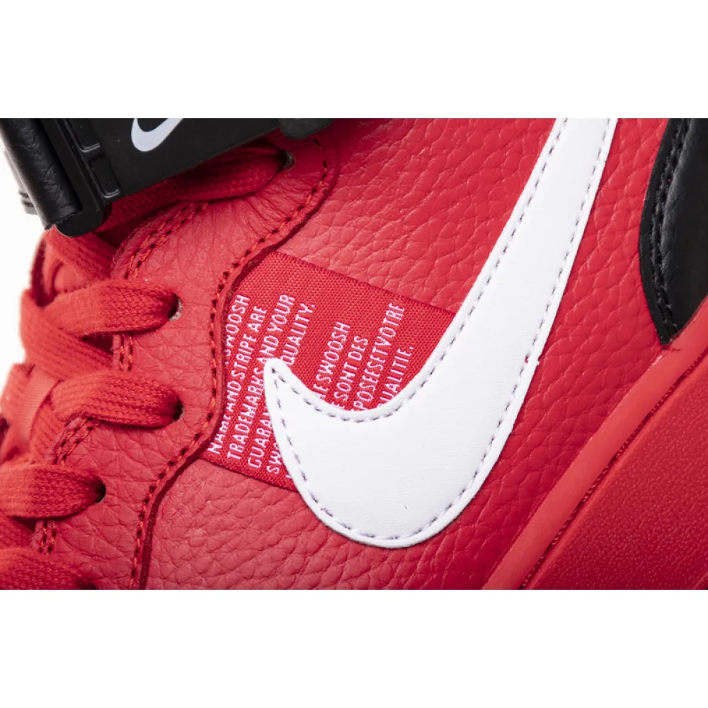 Pkgod Nike Air Force 1 Mid Utility University Red