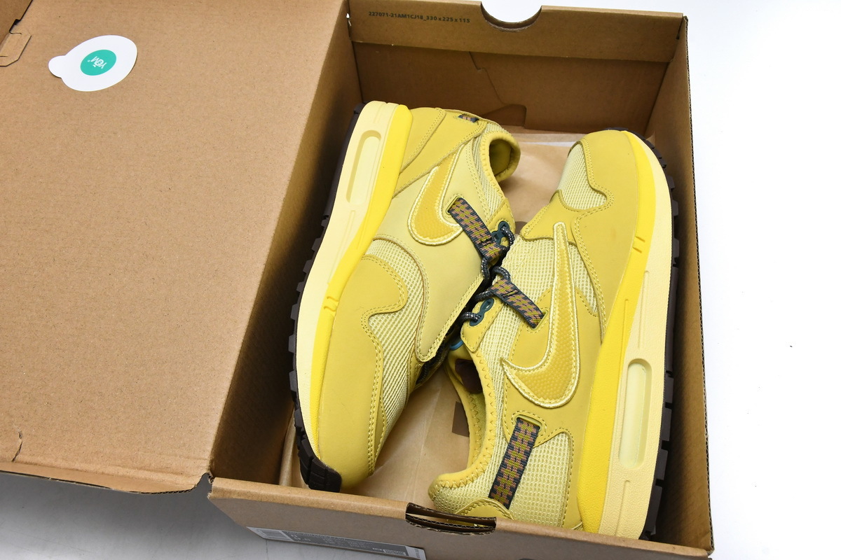     Nike Air Max 1 Travis Scott Cactus Jack Saturn Gold