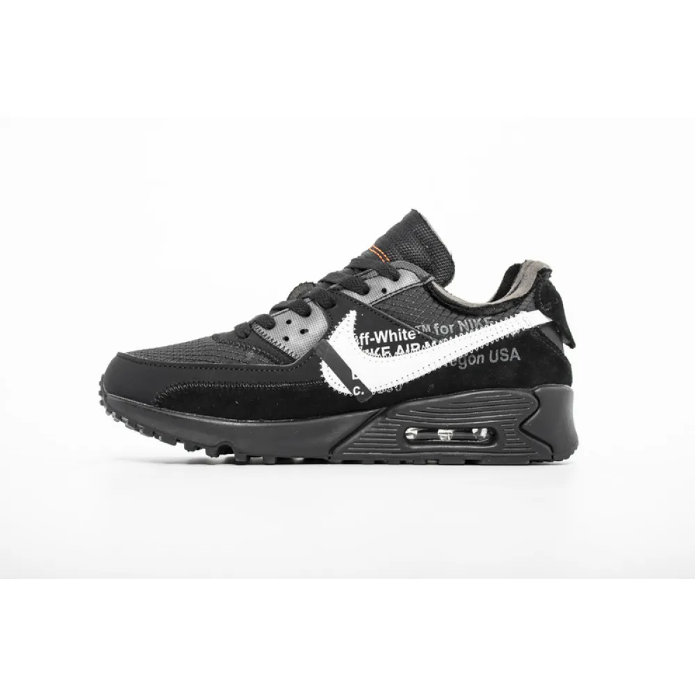 Pkgod Nike Air Max 90 Off-White All Black