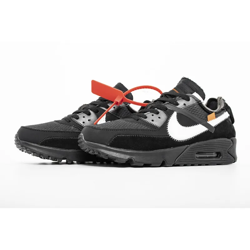 Pkgod Nike Air Max 90 Off-White All Black