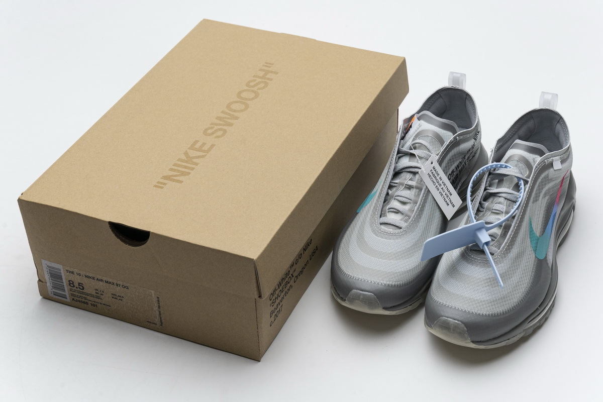     Nike Air Max 97 Off-White Wlolf Grey Menta