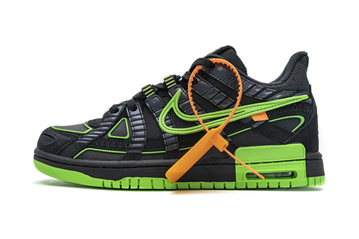 Pkgod Nike Air Rubber Dunk Off-White Green Strike