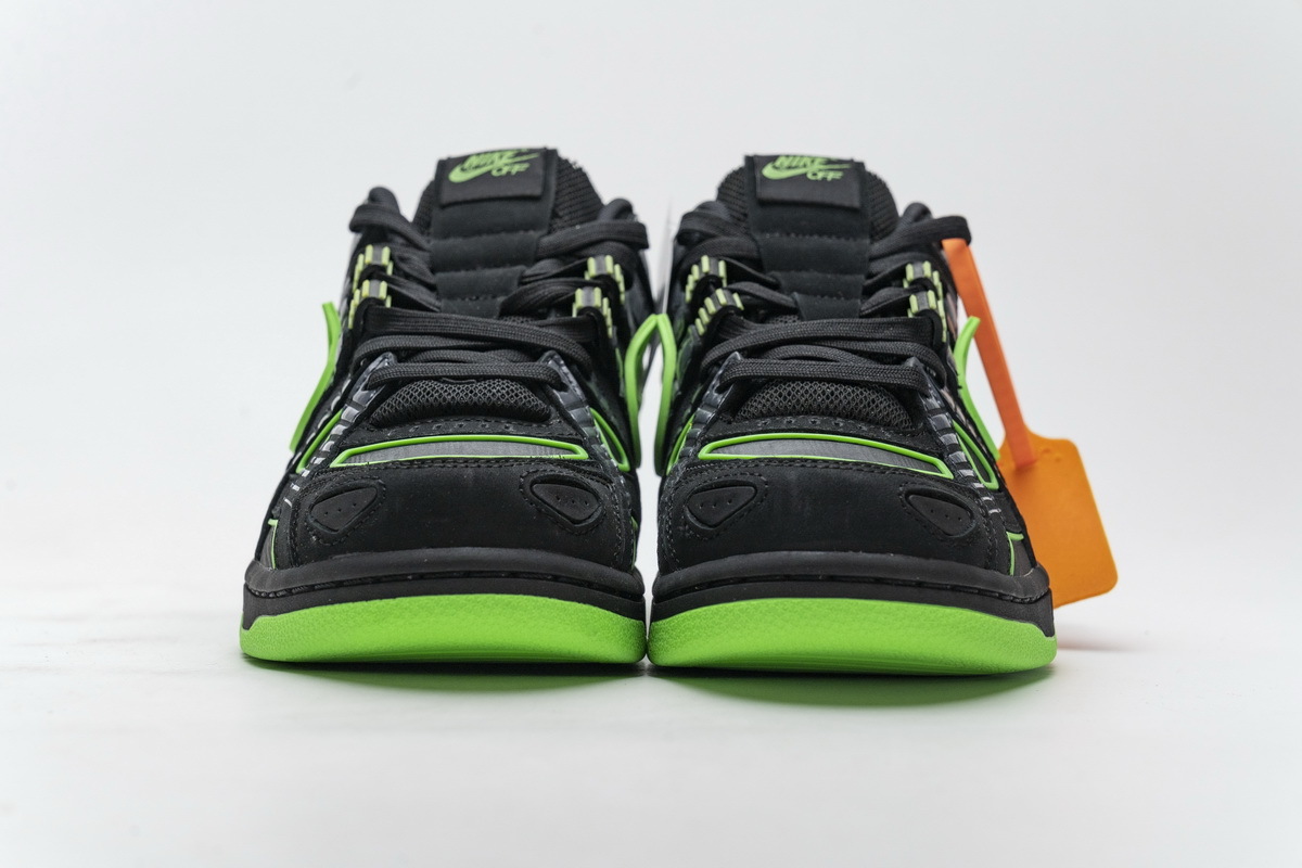 Pkgod Nike Air Rubber Dunk Off-White Green Strike