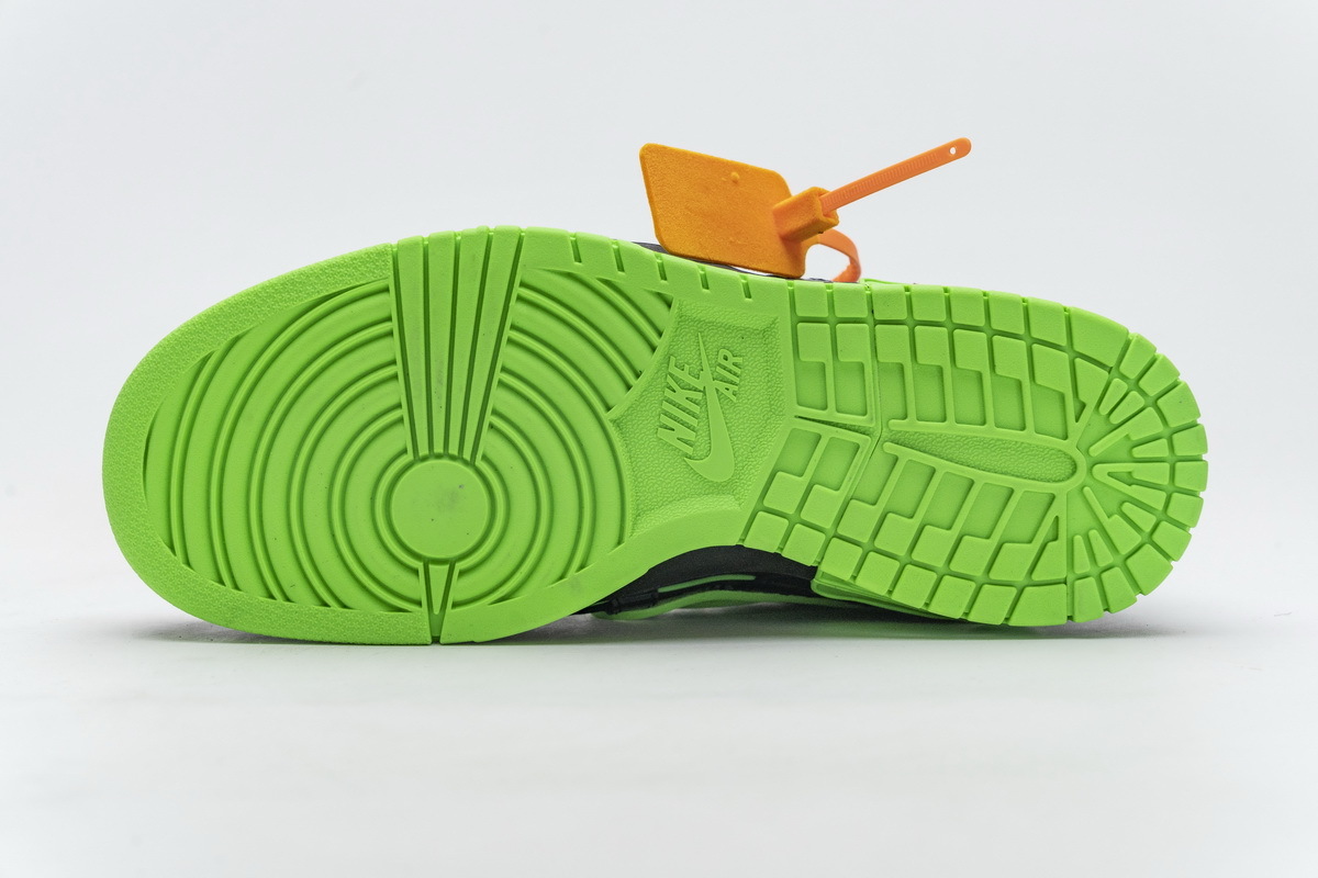 Pkgod Nike Air Rubber Dunk Off-White Green Strike