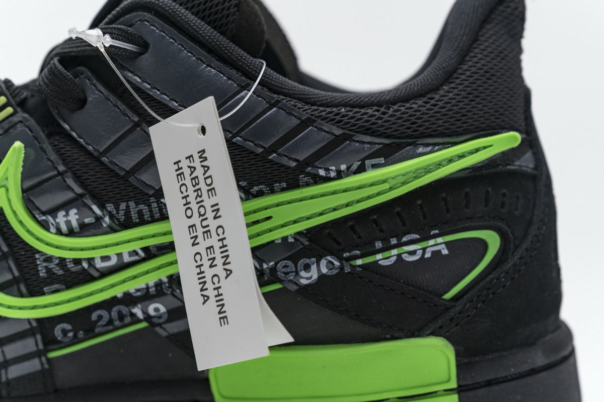 Pkgod Nike Air Rubber Dunk Off-White Green Strike