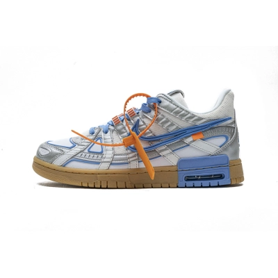 Pkgod Nike Air Rubber Dunk Off-White University Blue 01