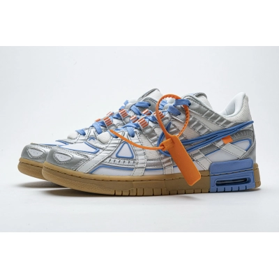 Pkgod Nike Air Rubber Dunk Off-White University Blue 02
