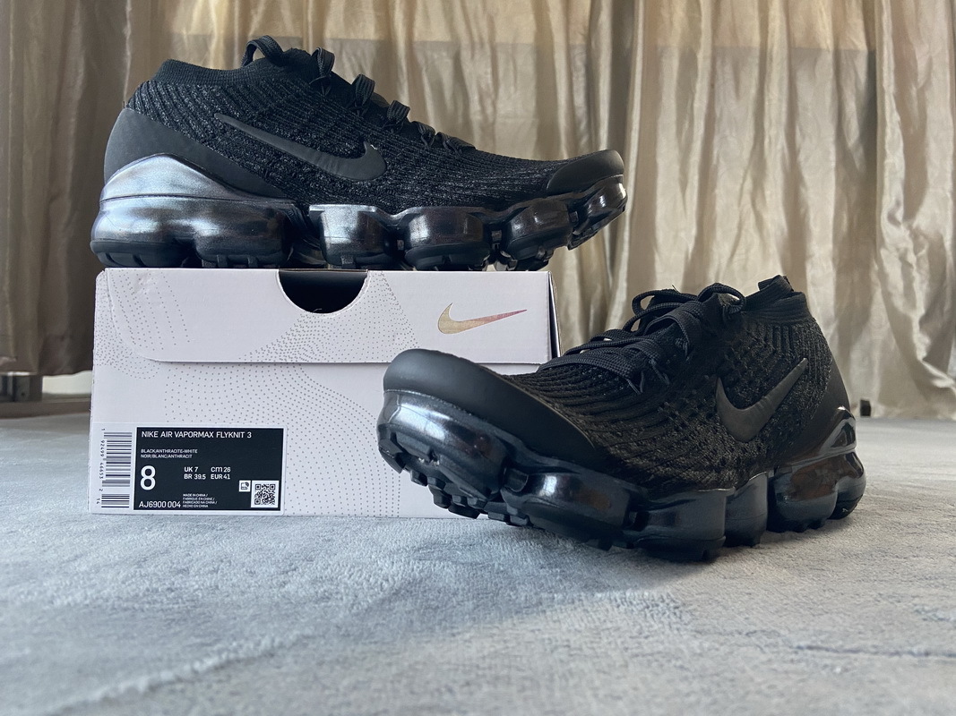     Nike Air VaporMax Flyknit 3.0 Triple Black