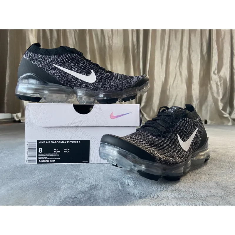 Pkgod Nike Air VaporMax Flyknit 3 Oreo