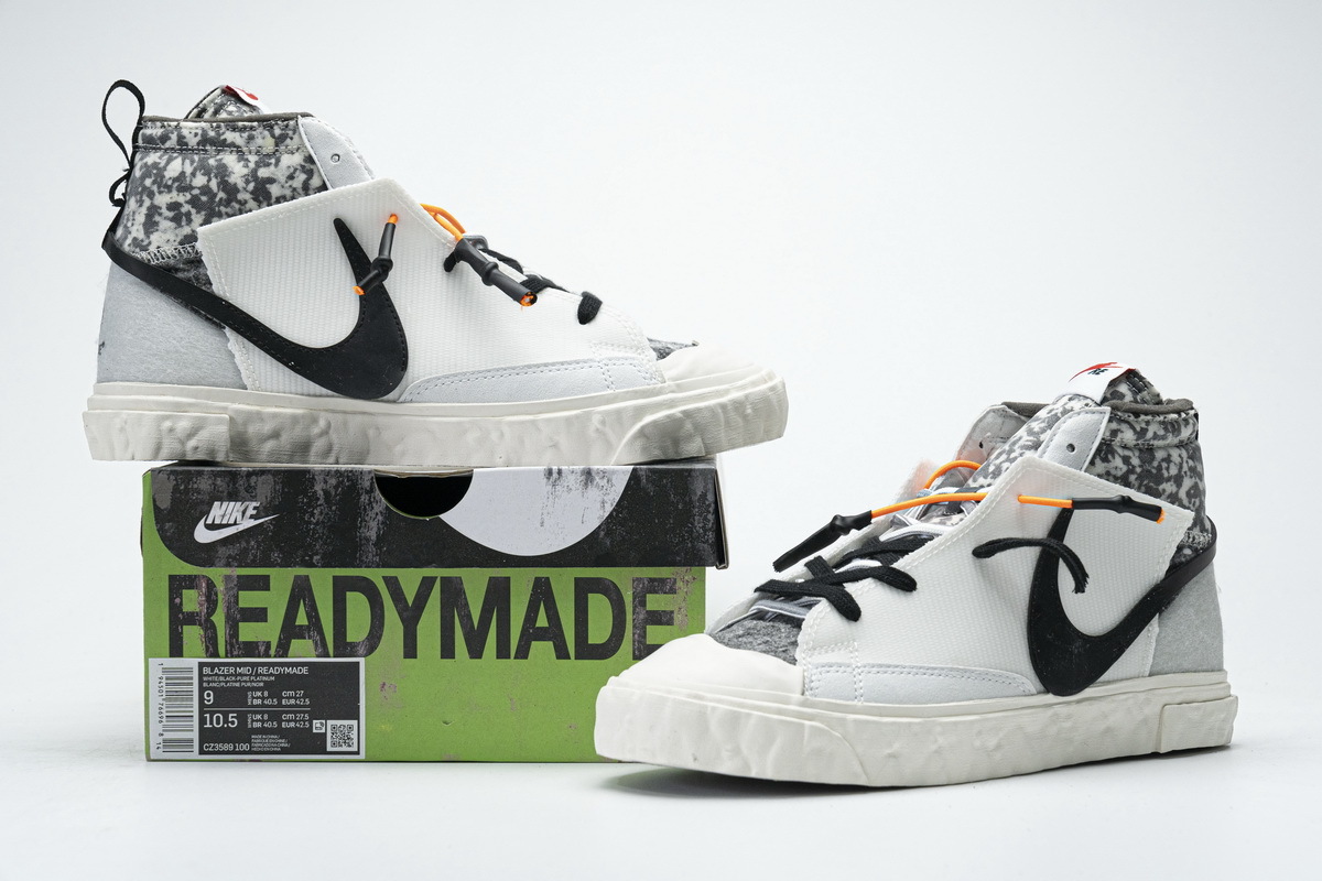 Pkgod Nike Blazer Mid READYMADE White