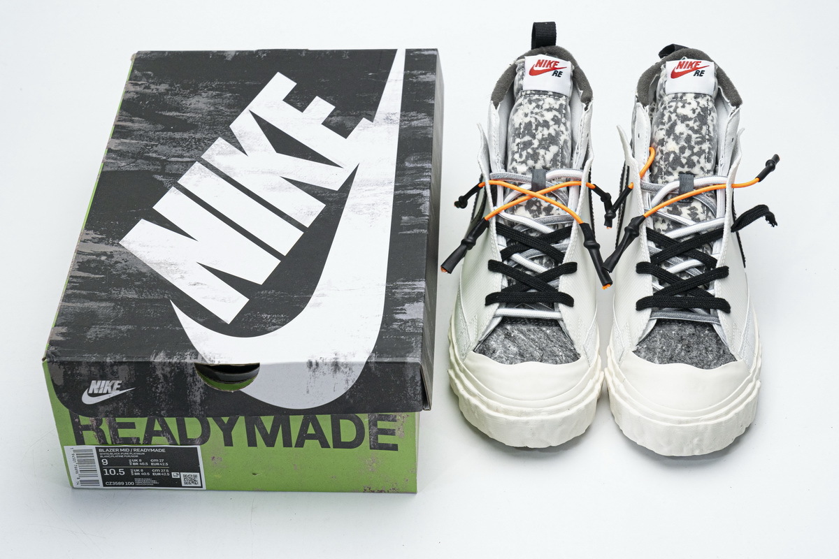 Pkgod Nike Blazer Mid READYMADE White