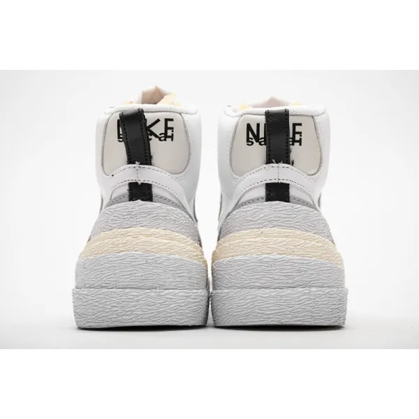 PK God Nike Blazer Mid sacai White Grey