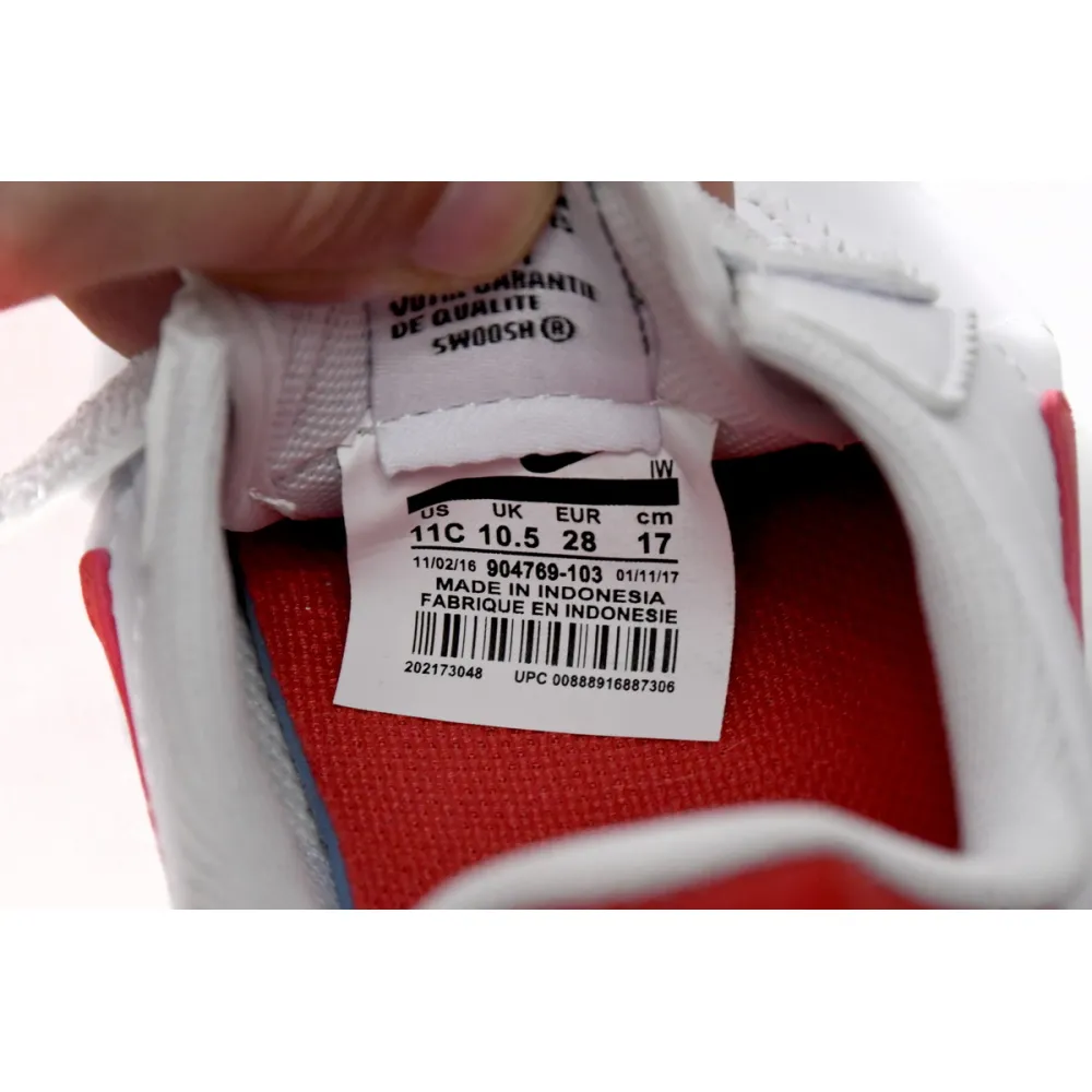 Pkgod Nike Cortez Basic SL White Varsity Red(Kids)