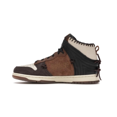    Pkgod Nike Dunk High Bodega Legend Fauna Brown​ 01