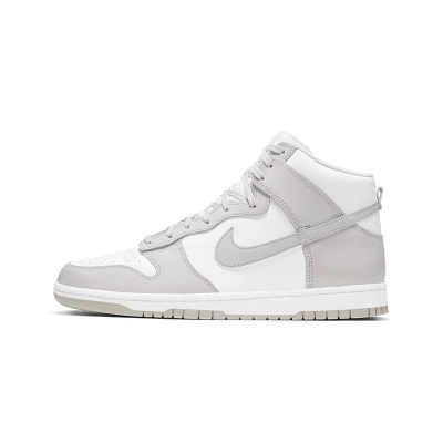    Pkgod Nike Dunk High Retro White Vast Grey (2021)​ 01