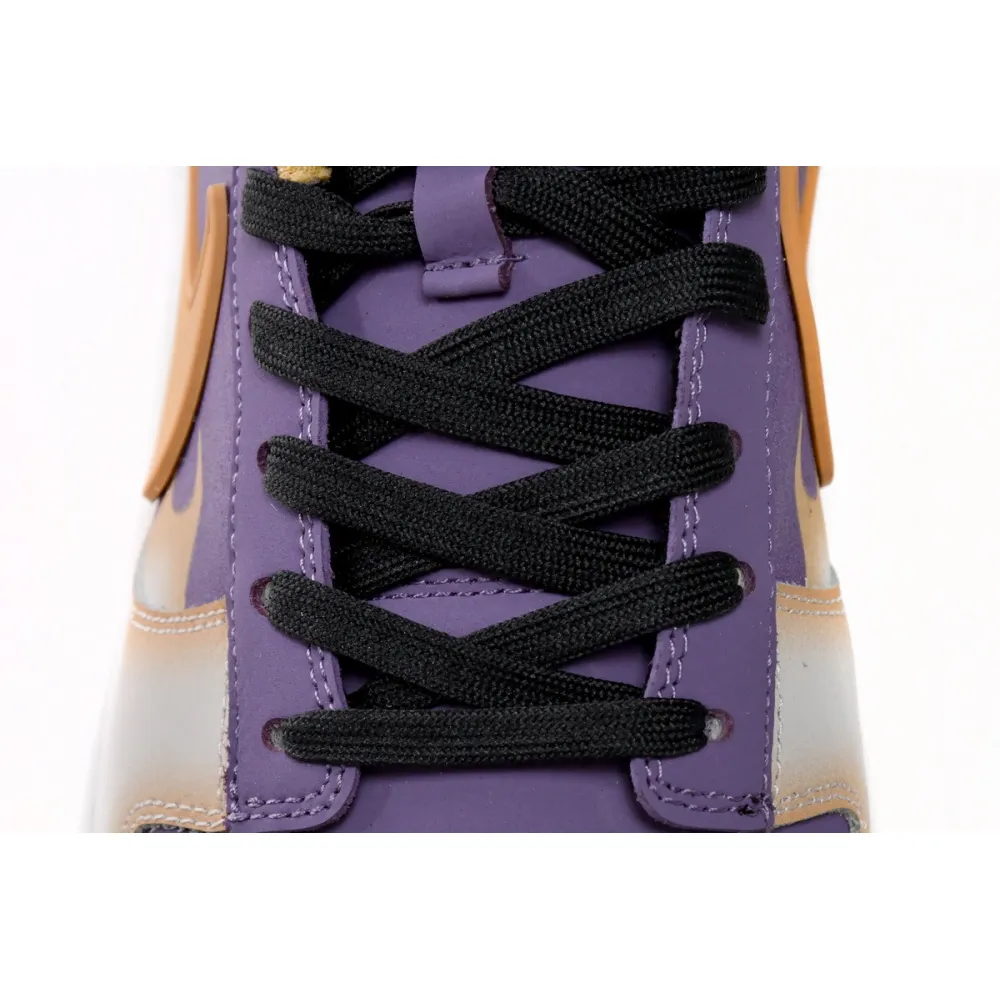 Pkgod Nike Dunk Low AE86 Purple Yellow