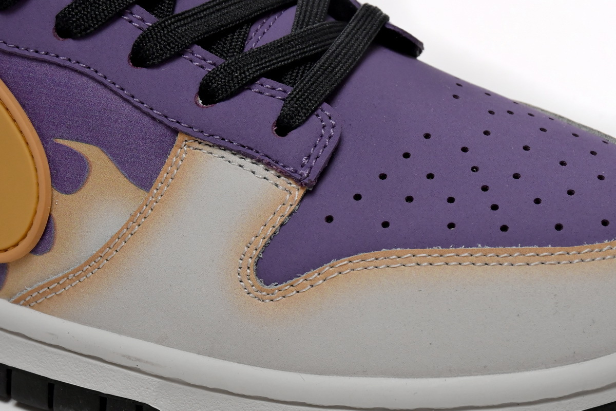     Nike Dunk Low AE86 Purple Yellow