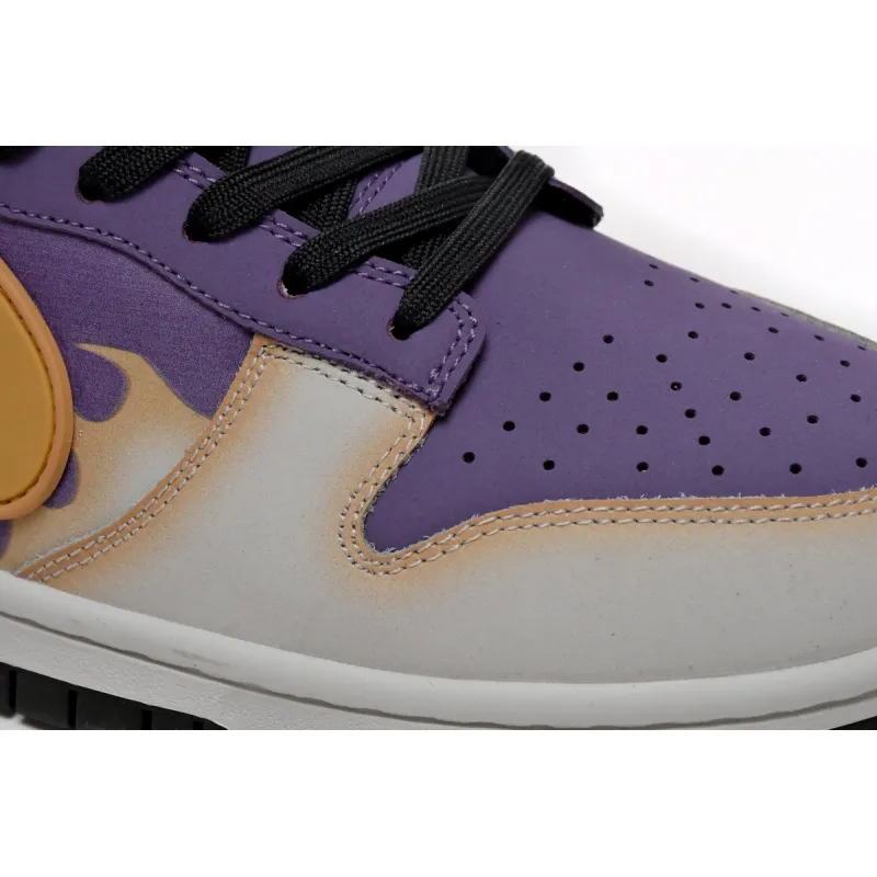 Pkgod Nike Dunk Low AE86 Purple Yellow