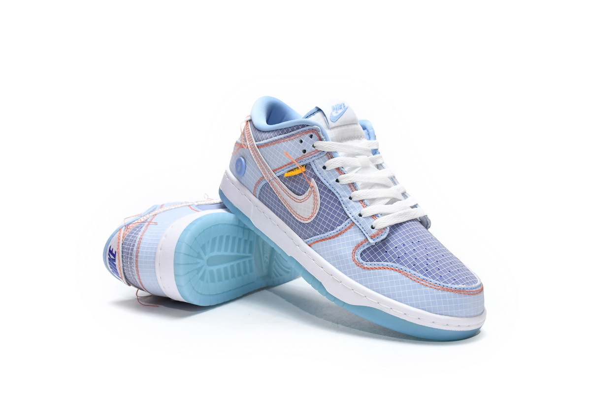  Nike Dunk Low Passport Pack Argon x Union LA DJ9649-400