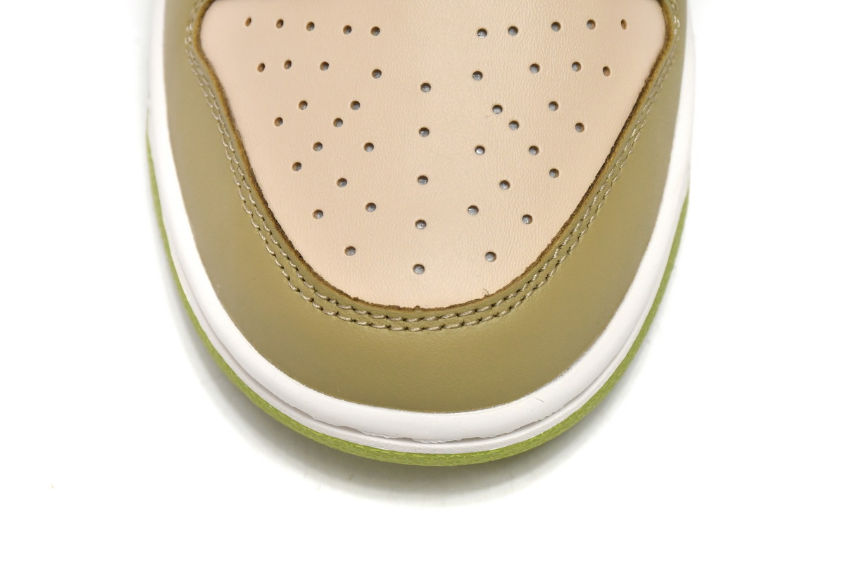     Nike Dunk Low Brown Veail Sail Vivid Green