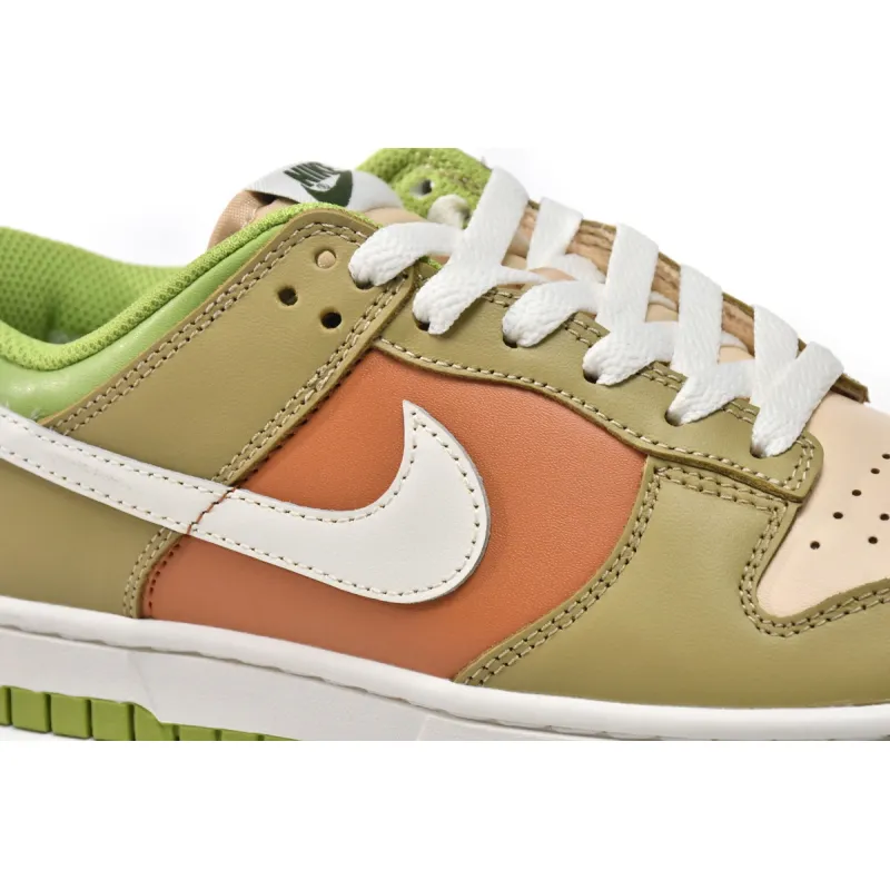 Pkgod Nike Dunk Low Brown Veail Sail Vivid Green